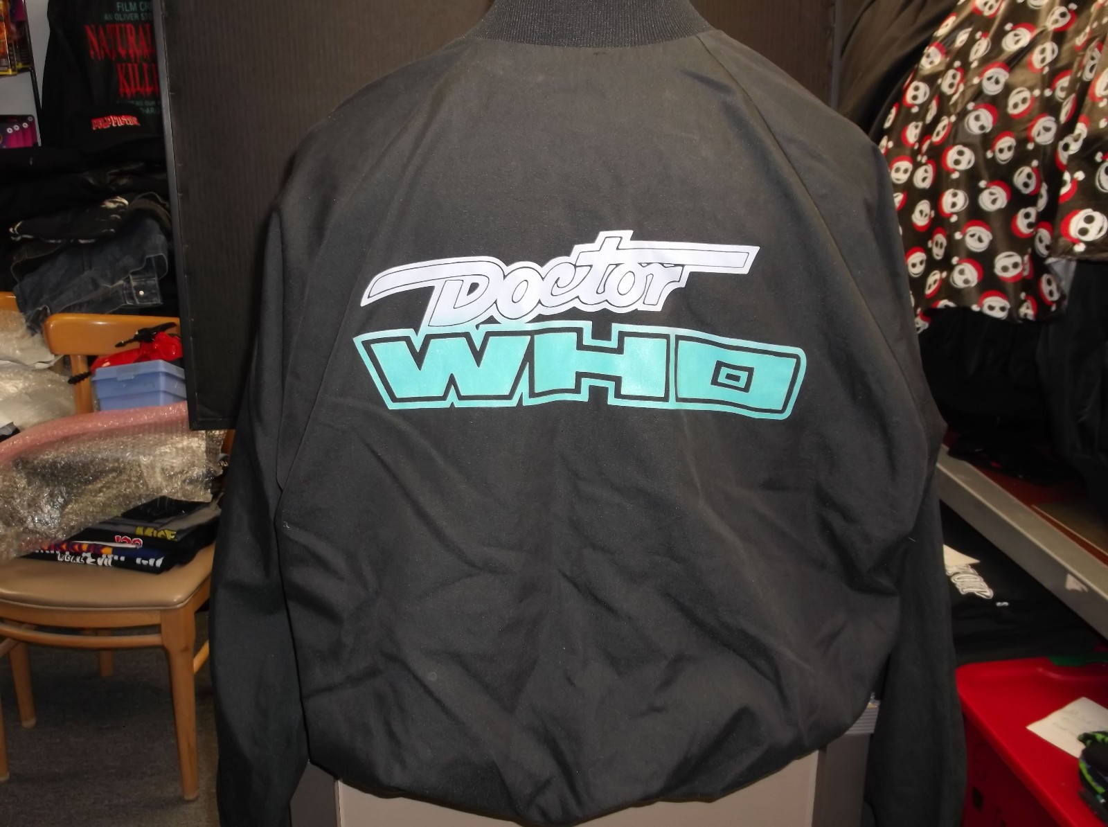 Vintage 1980s Doctor Who Jacket-Daleks- Cybermen- SCi-Fi-TV Promo?