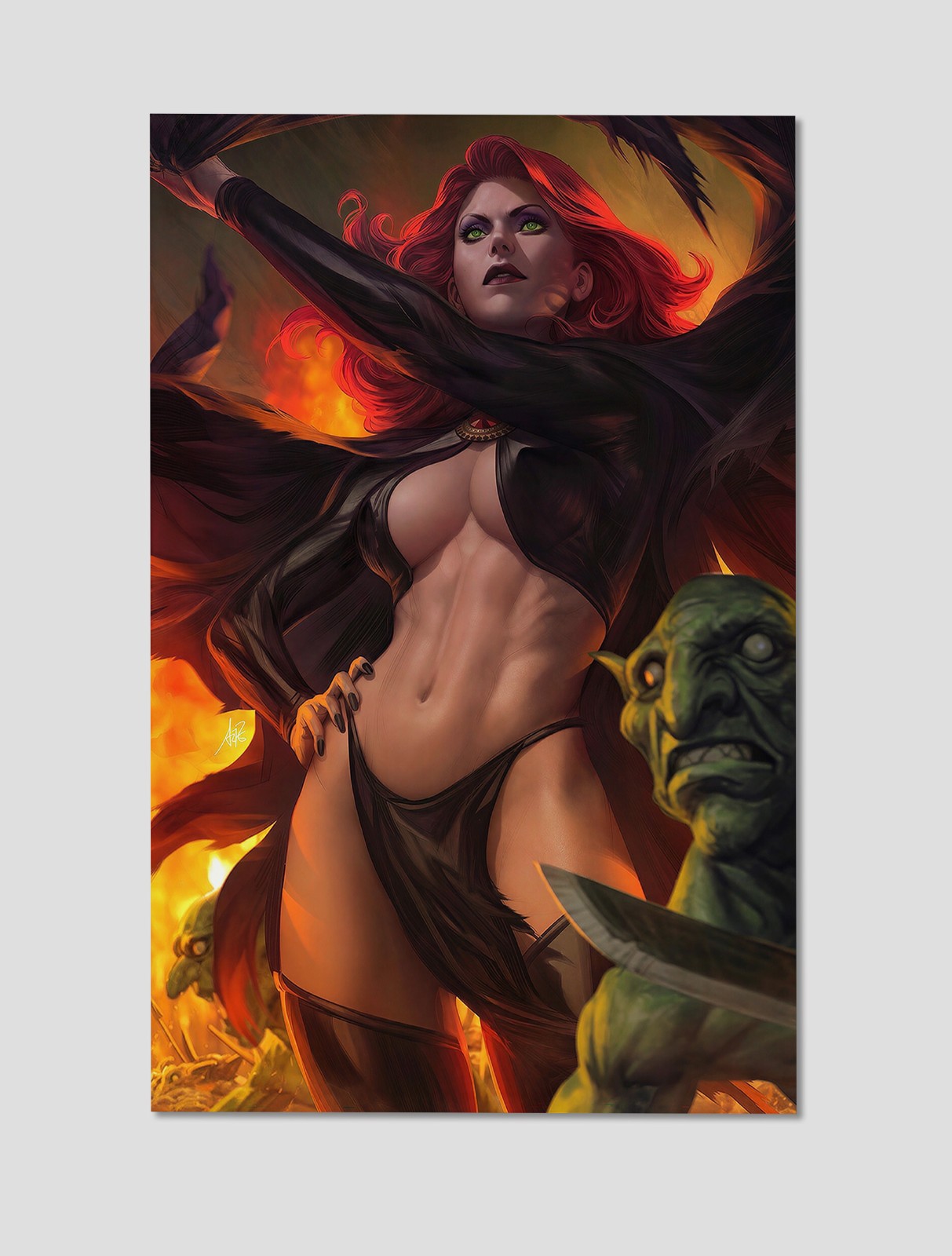Goblin Queen Madelyne Pryor Premium Giclee Print Poster 11″x17″ Marvel Wall Art