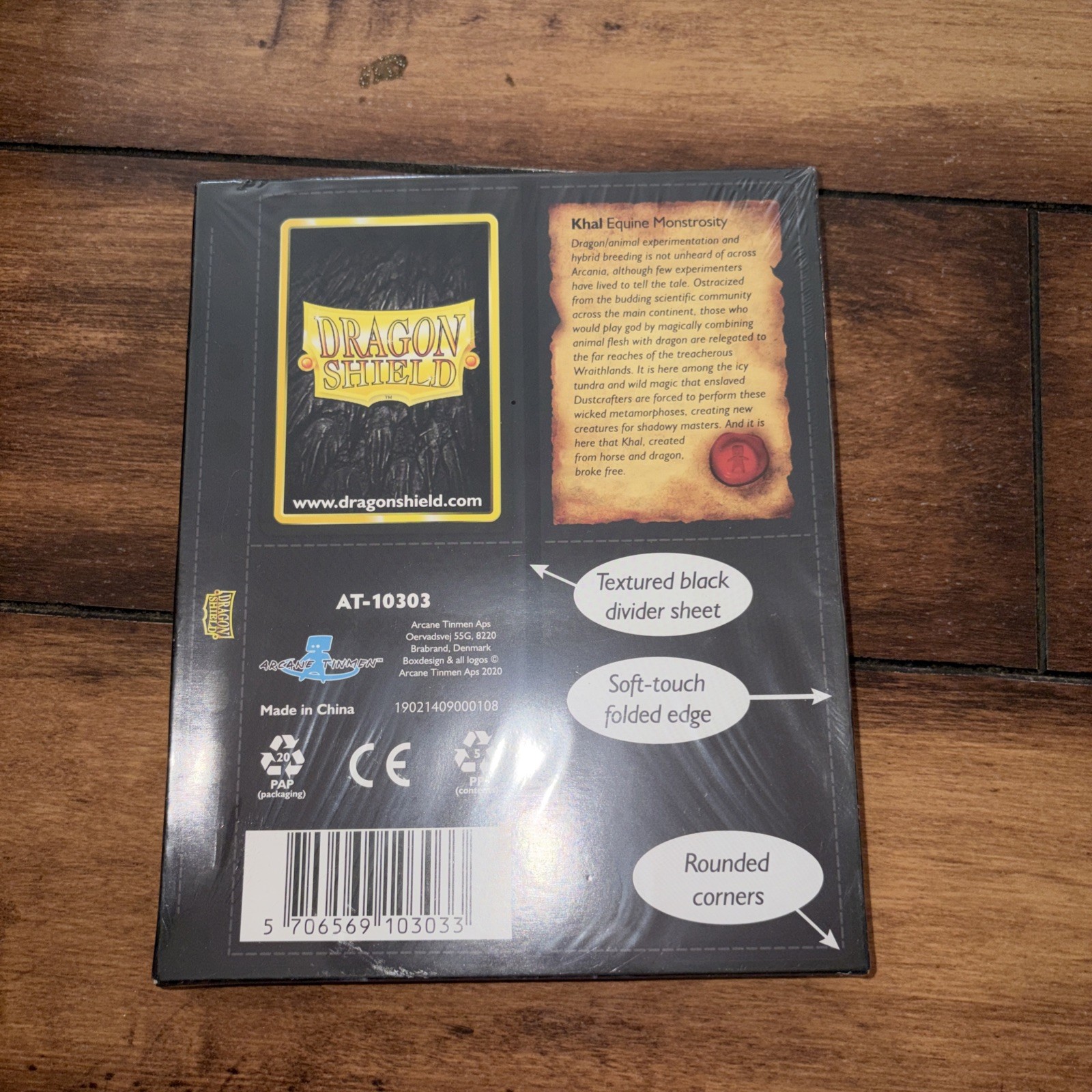 Arcane Tinmen ApS ART10313 Dragon Shield: 8-Pocket Pages (50) -Sideloaded Non Gl