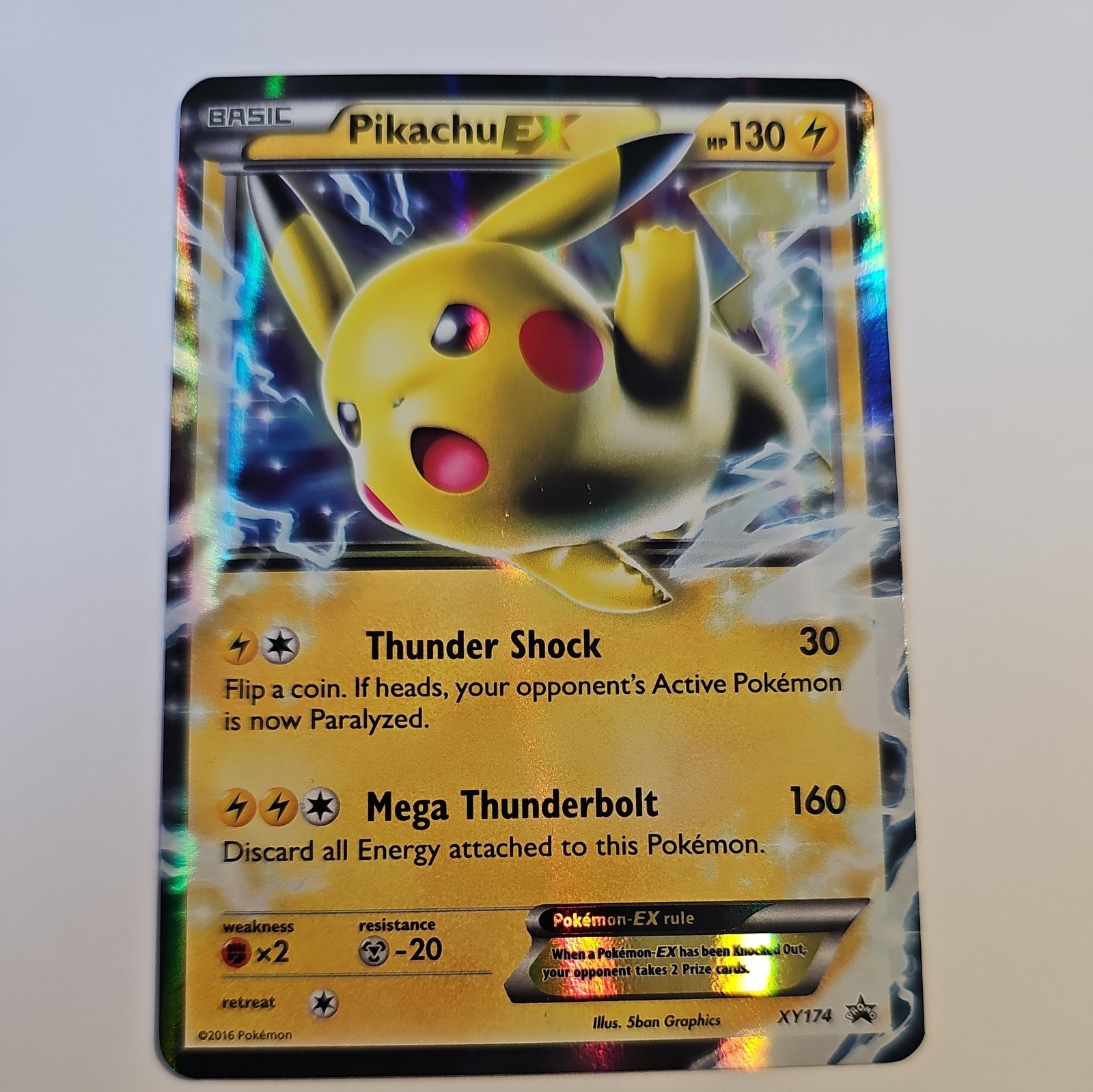 Pikachu EX Xy174 XY Holo