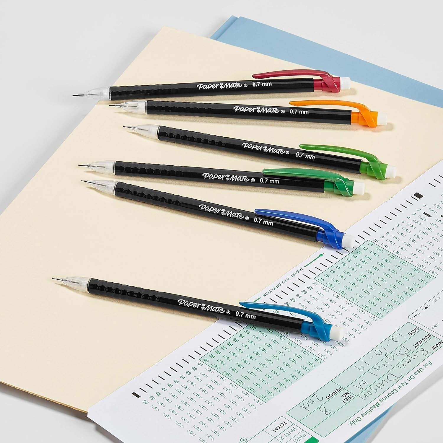 24 Count Write Bros. Mechanical Pencils, 0.7mm, Ideal for Classroom & Office