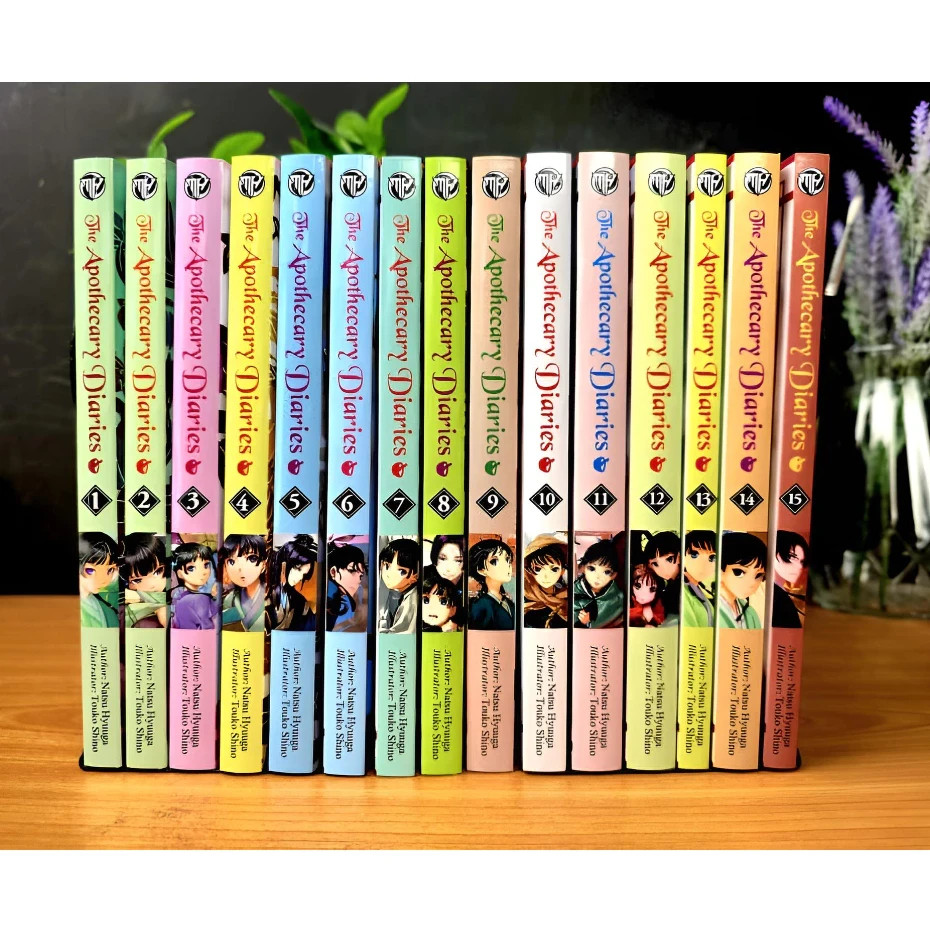 The Apothecary Diaries Light Novel Vol. 1-15 Half/Full Set English Version | DHL