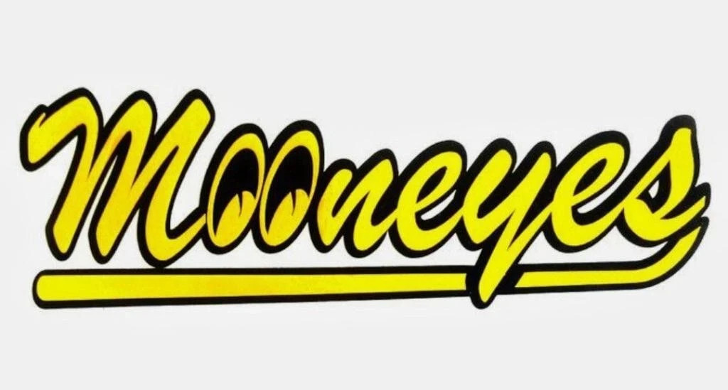 MOONEYES RAT FINK HOT ROD BIKER MOTORCYCLES TOOLS GUNS STICKER