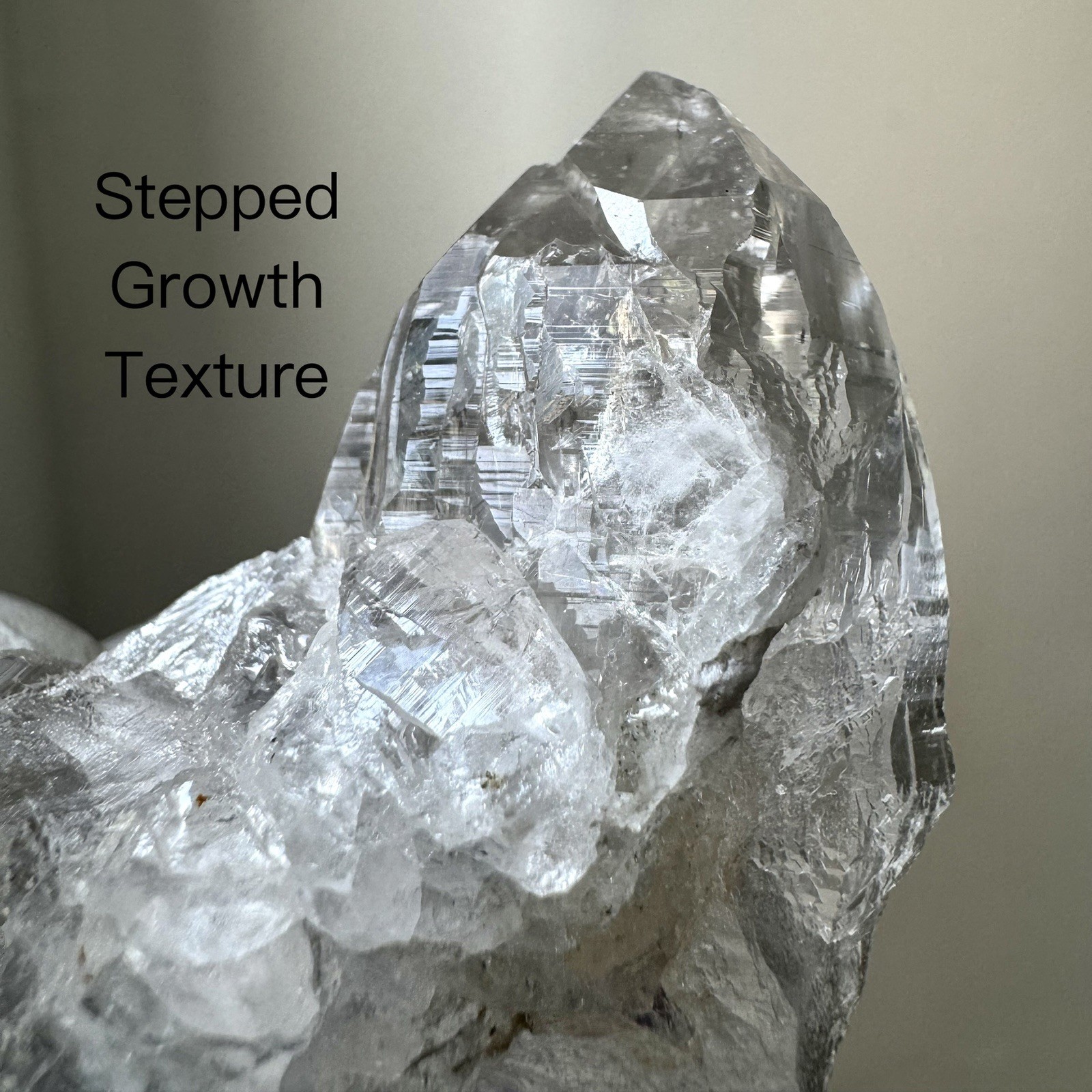 “Himalayan Ice Ark” Ganesh Himalayan Nepal Quartz Cathedral Twin Sidecar Crystal