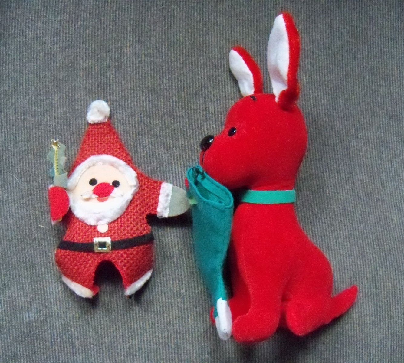 R. Dakin 1960s San Fran Japan Dream Pet & Santa Christmas Figure & Ornament