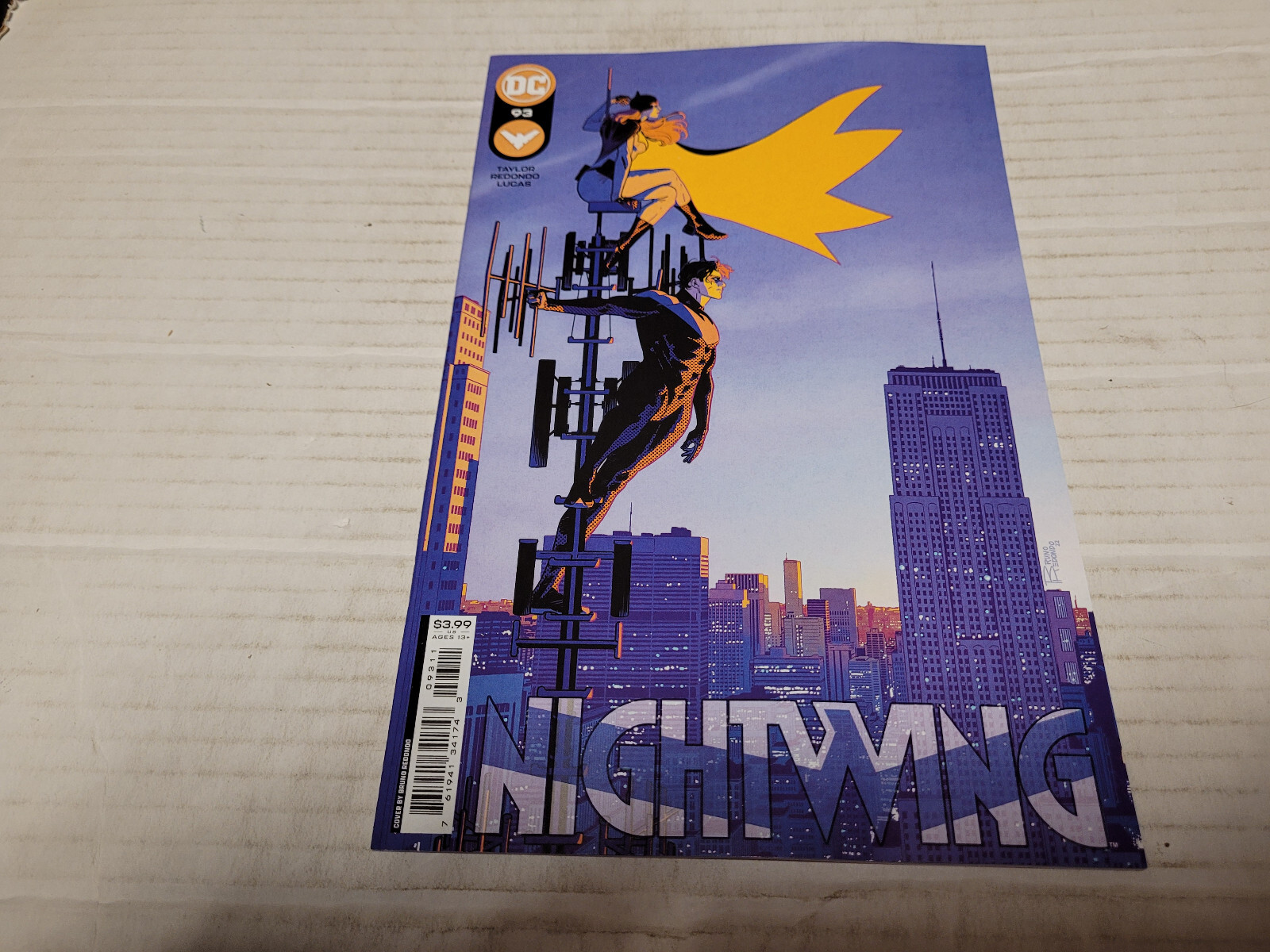 Nightwing # 93 Cover 1 (DC, 2022) 1st Print Main Cover