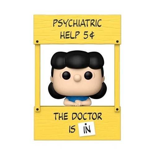 Funko Pop! Plus Peanuts Lucy with Psychiatric Booth Vinyl Figure #2095