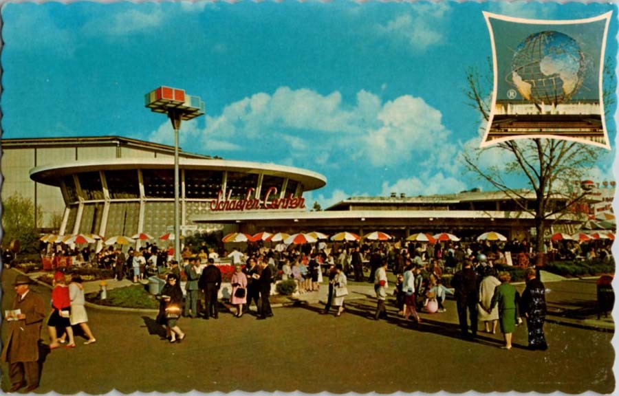 New York NY postcard SCHAEFER CENTER NEW YORK WORLD’S FAIR 1964-1965 j/13 BB5532