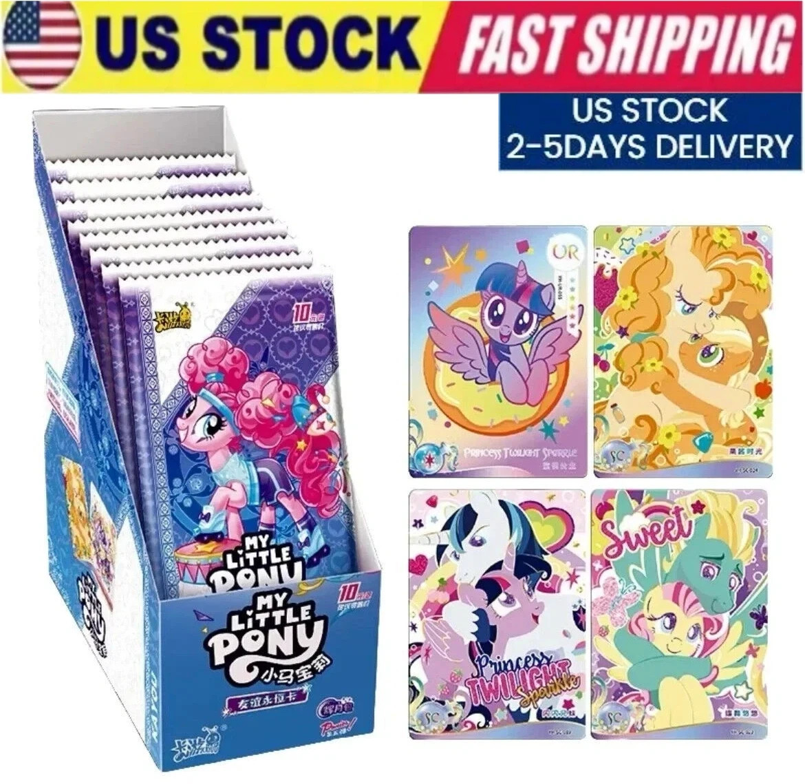 Kayou My Little Pony Moon VOL.5 Collection Card Sealed Booster Box [US STOCK]