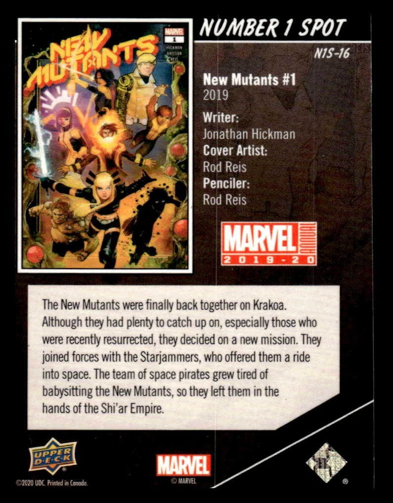 2019-2020 Upper Deck Marvel Annual Comic Trading Cards You Pick Choose READ