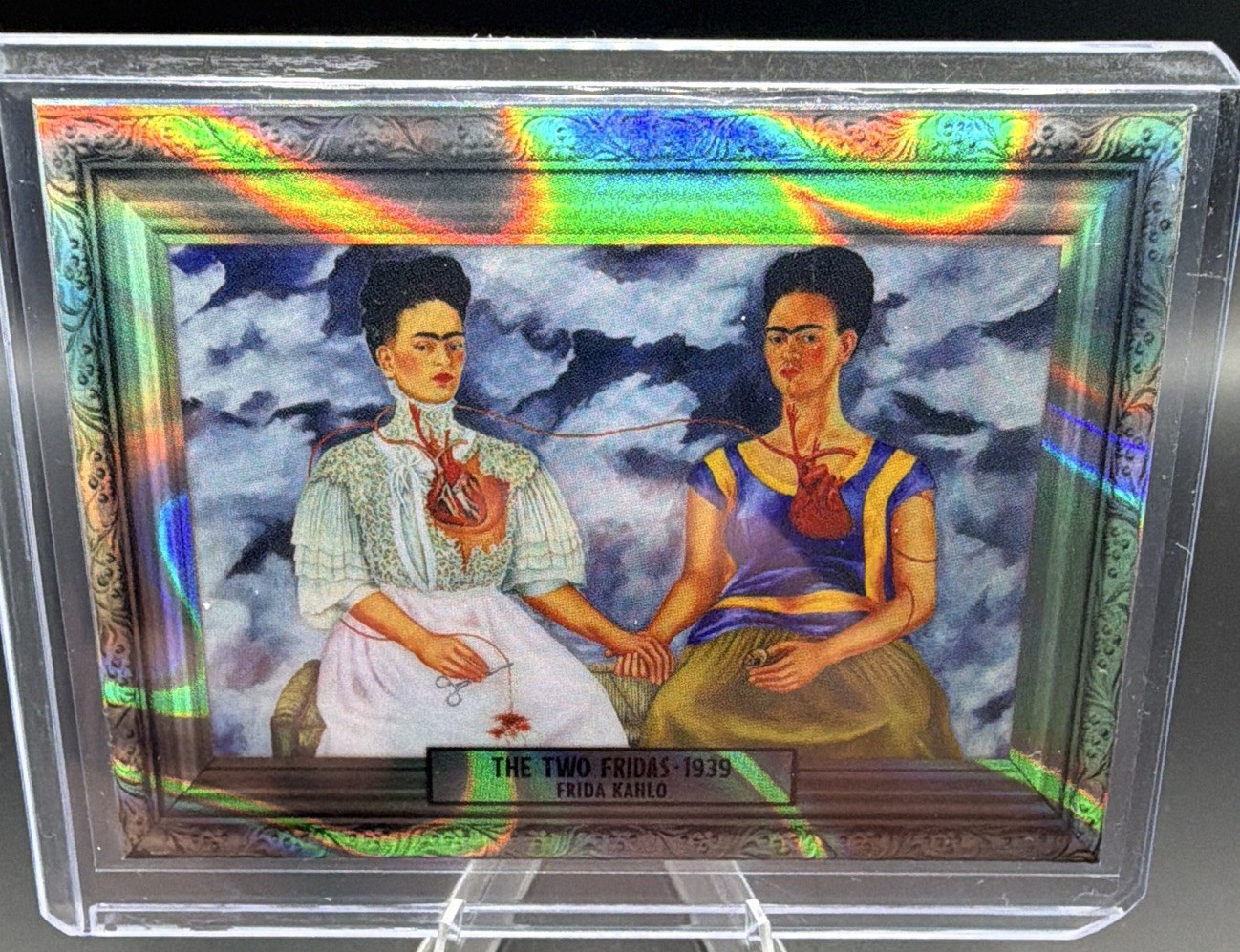 Super Products Inc. 2021 Frida Kahlo Hologram The Two Fridas Card #236