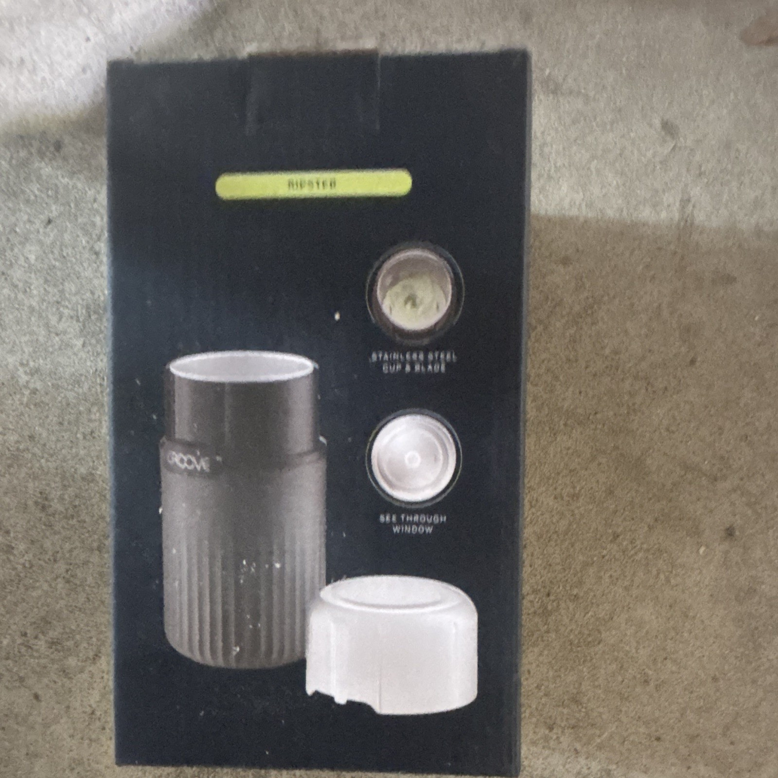 GROOVE RIPSTER Electric Herb Grinder