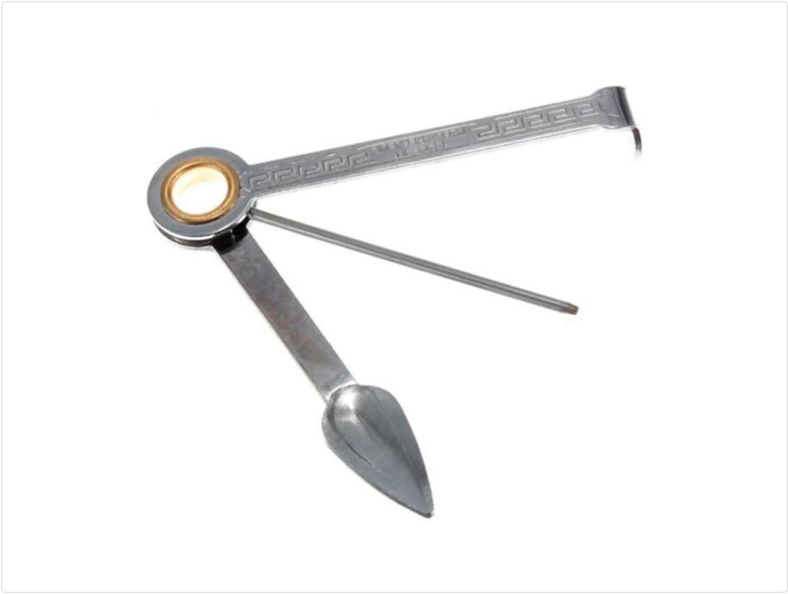 3 in1 Stainless Steel Smoking Tobacco Pipe Cleaner Cleaning Tool Multifunctional