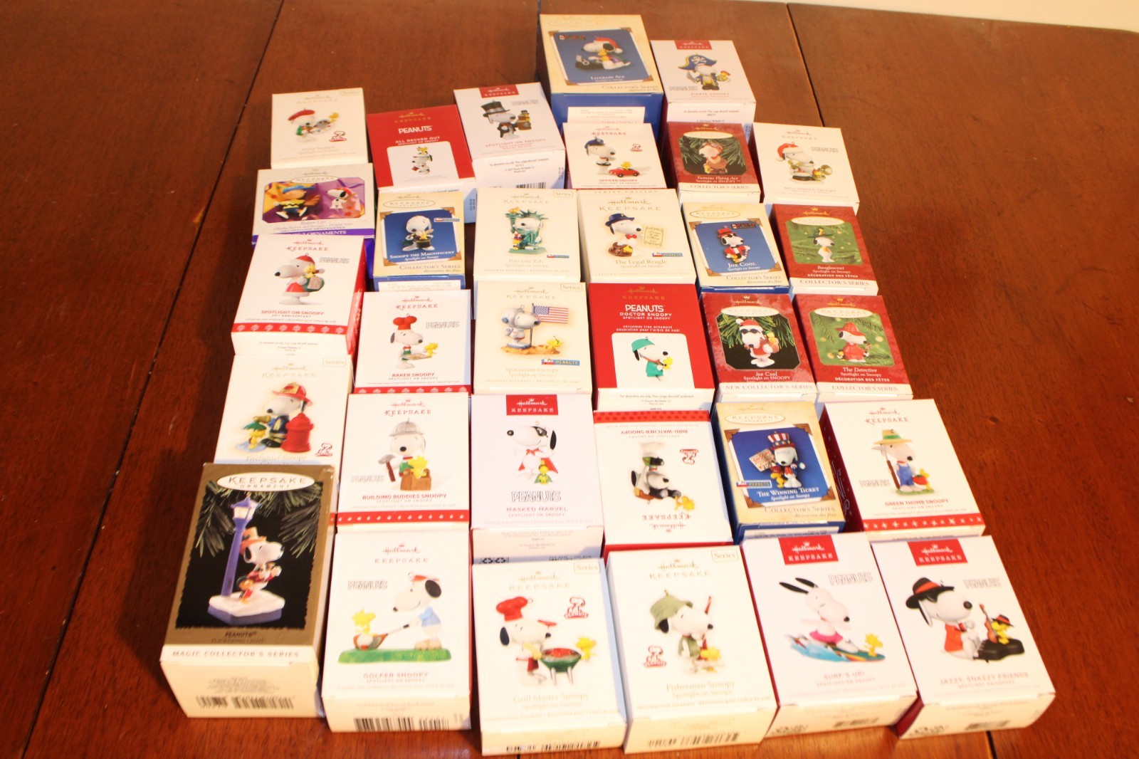 Hallmark Snoopy Ornaments See in Description Of All 32 Ornaments 1998-2025