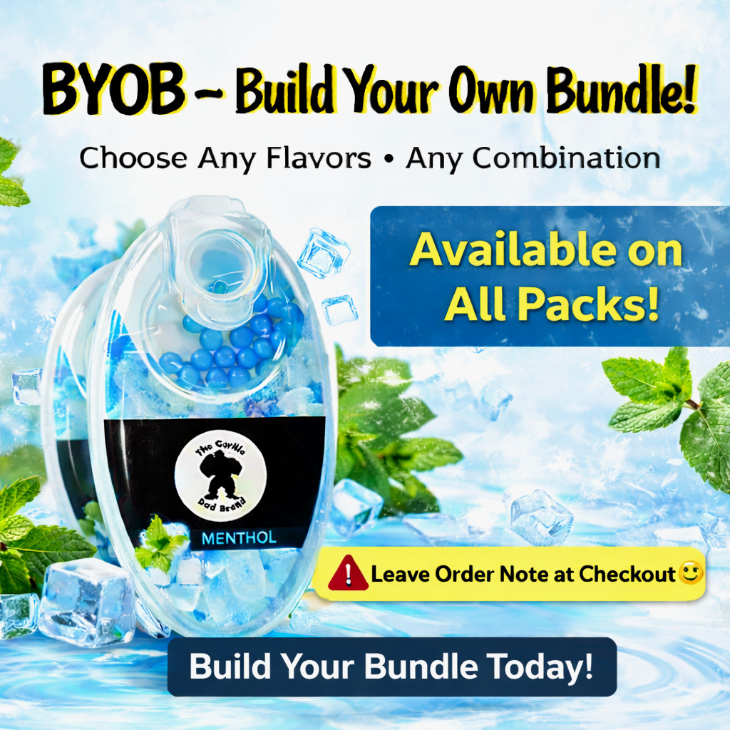 Pick Your Flavor Burst Beads – 300 Count Mix & Match Custom 3-Pack DIY Menthol