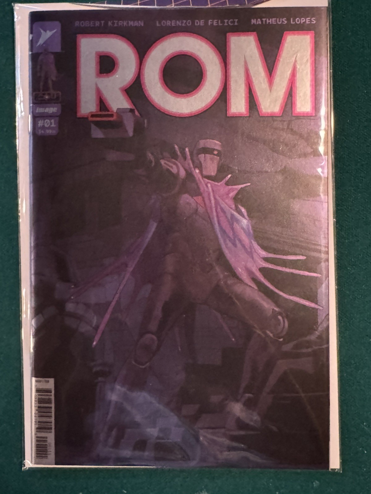 ROM #1 MASK BLIND BAG SECRET FOIL VARIANT! IMAGE COMICS BH1 NM+