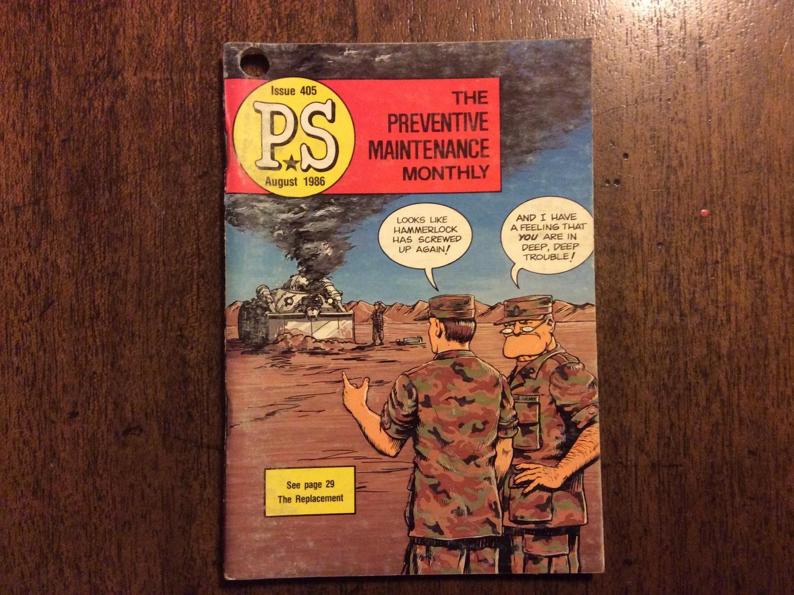 PS Magazine – The Preventive Maintenance Monthly Issue 405 August 1986