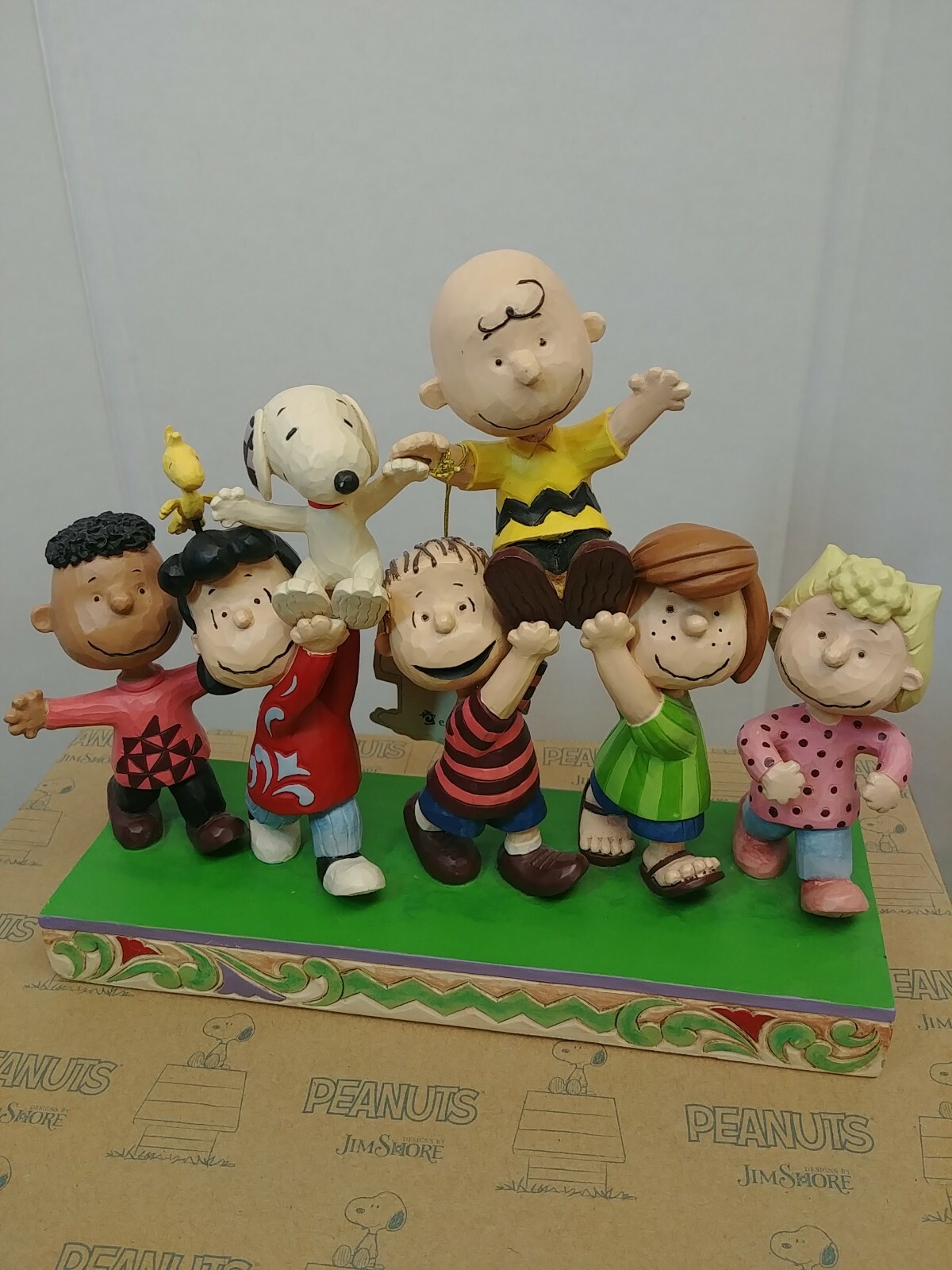 Jim Shore 7.5×9.5in Peanuts Gang Figuring 6006932 NIB