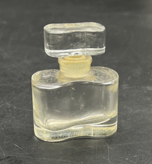 Vintage Estee Lauder White Linen Mini Glass Perfume Bottle-Empty