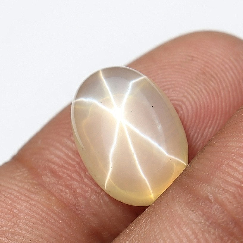 9 Ct Star Yellow Sapphire Natural Oval Cut Loose Gemstone