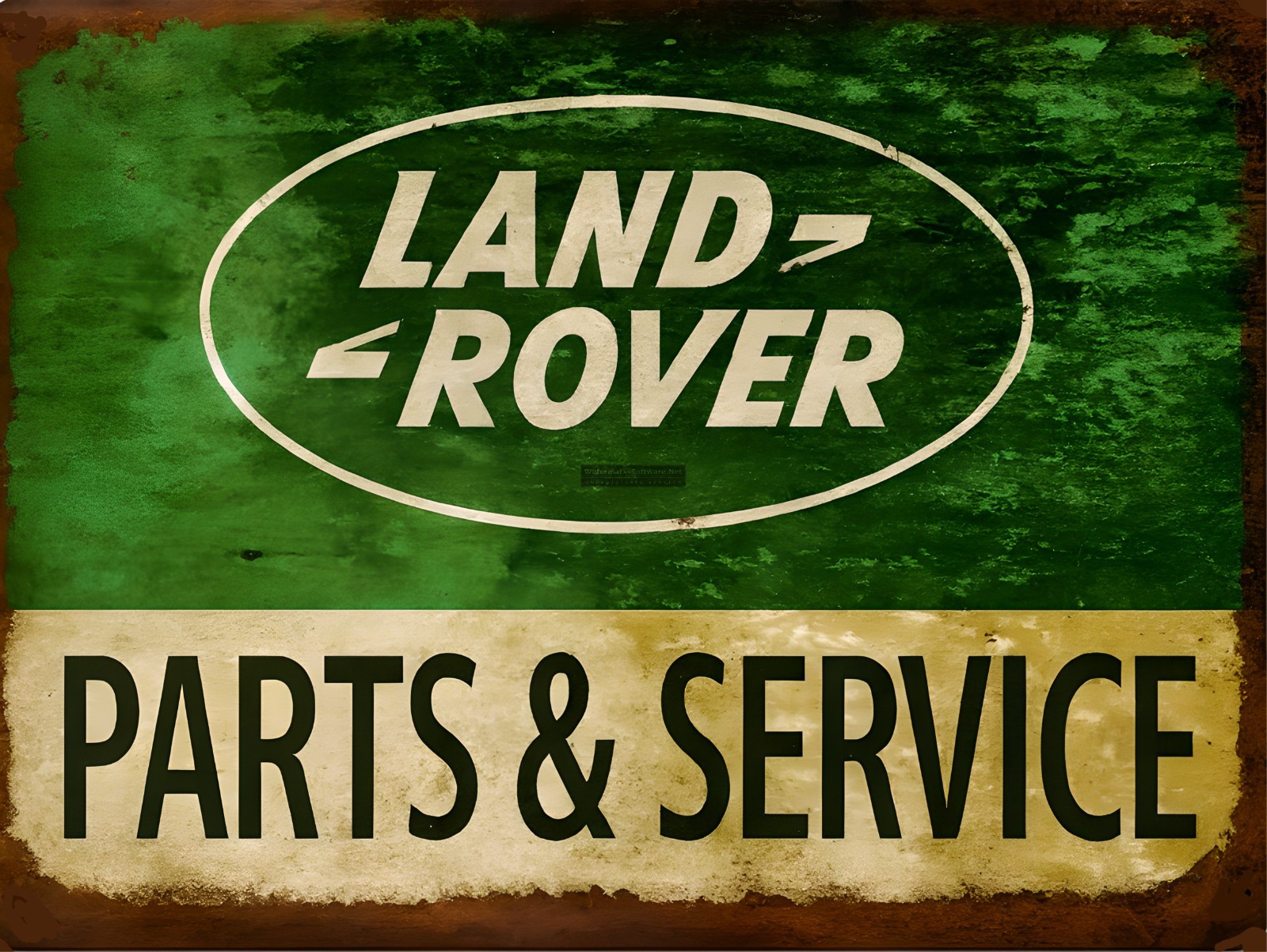 Land Rover Parts & Service Metal Sign 9″ x 12″ or 12″ x 16″