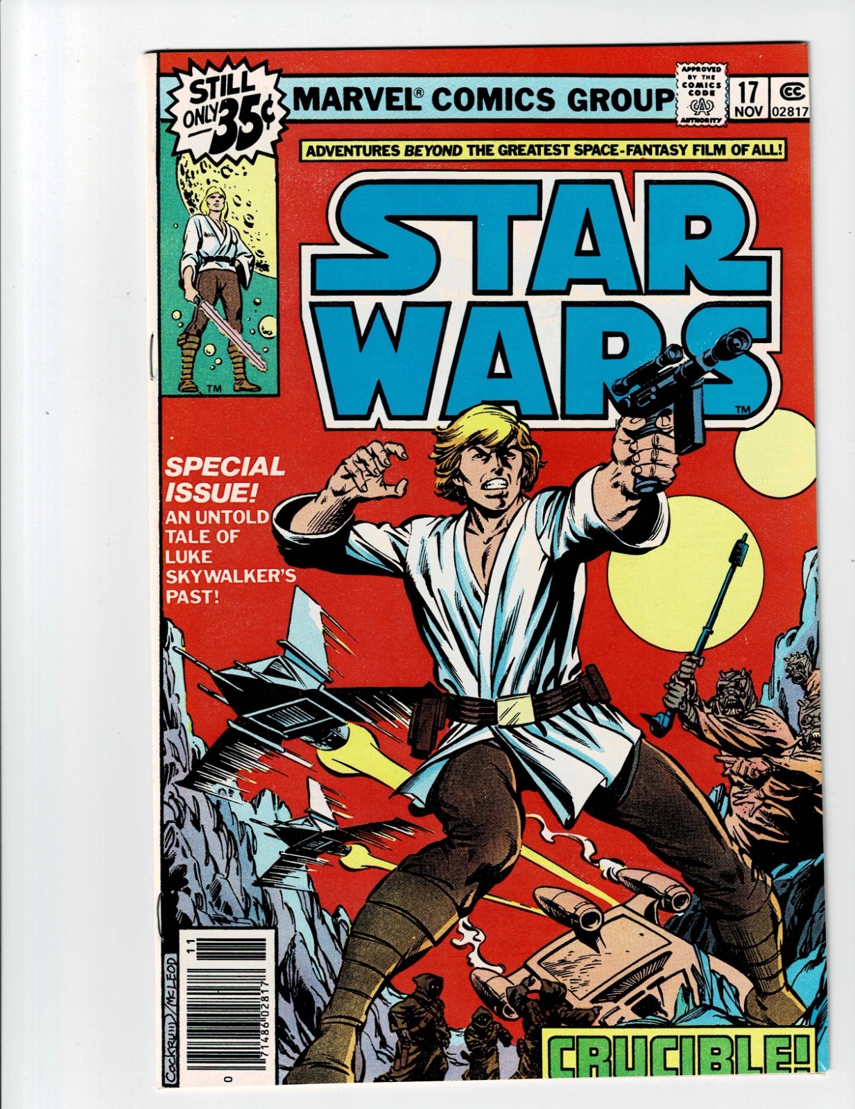~ UNCIRCULATED ~ Star Wars #17 High Grade 1978 Marvel Comic