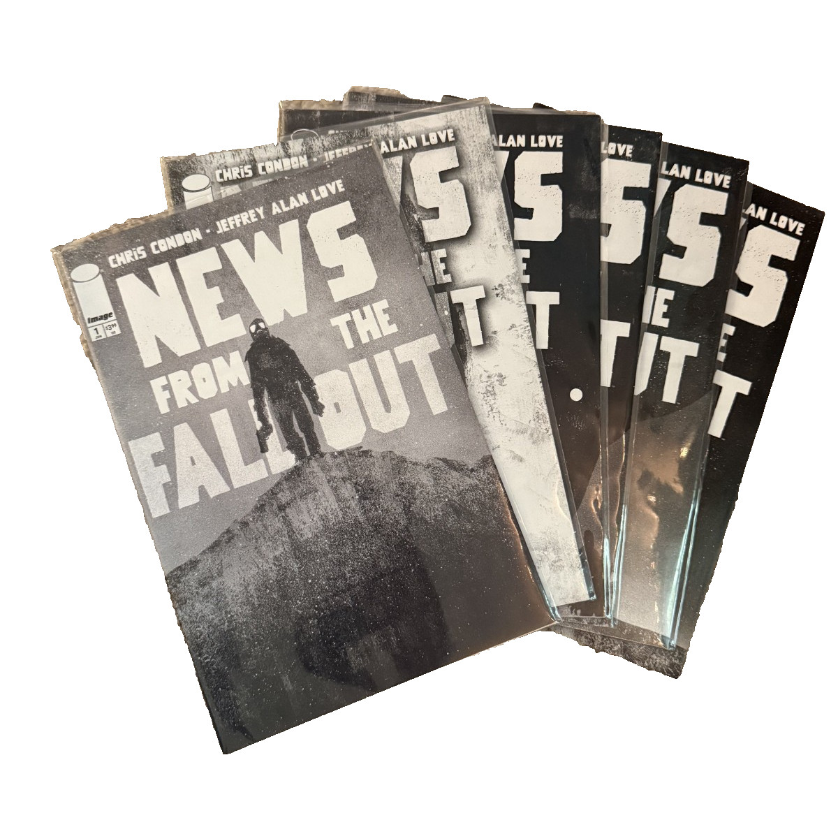 News From The Fallout Issues 1-6 Comic Lot Christ Conbon
