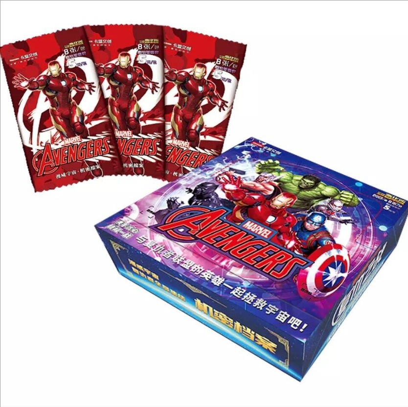 Camon CCG Disney Marvel Avengers Trading Card CCG Box 20 Pack Sealed NEW
