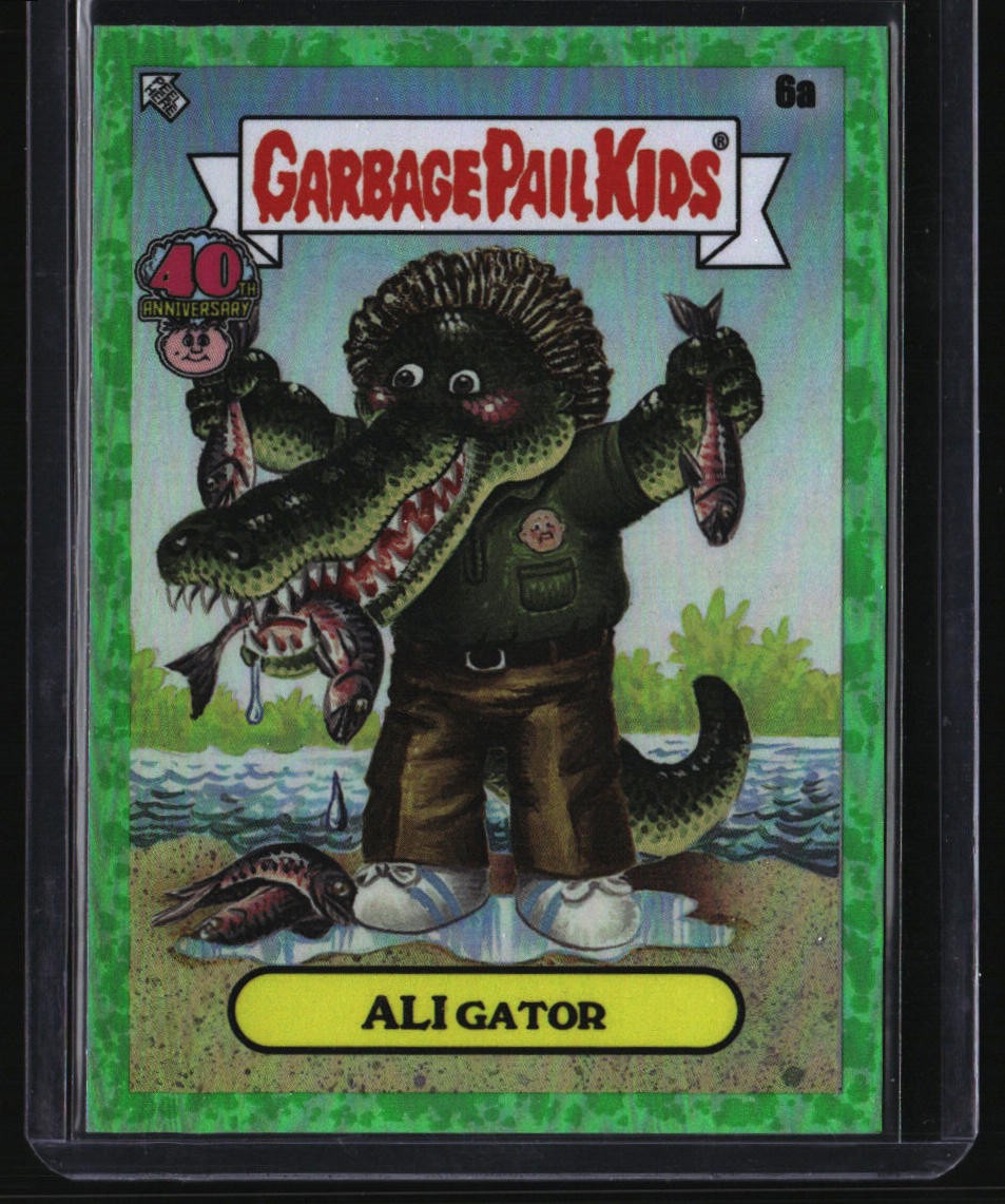 2025 Topps Worst of GPK 40th Anniversary #6a Ali Gator Booger Green