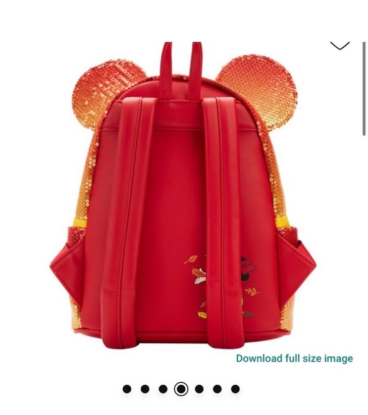 Beautiful Disney Loungefly fall sequin, Minnie Mouse Ombré bundle