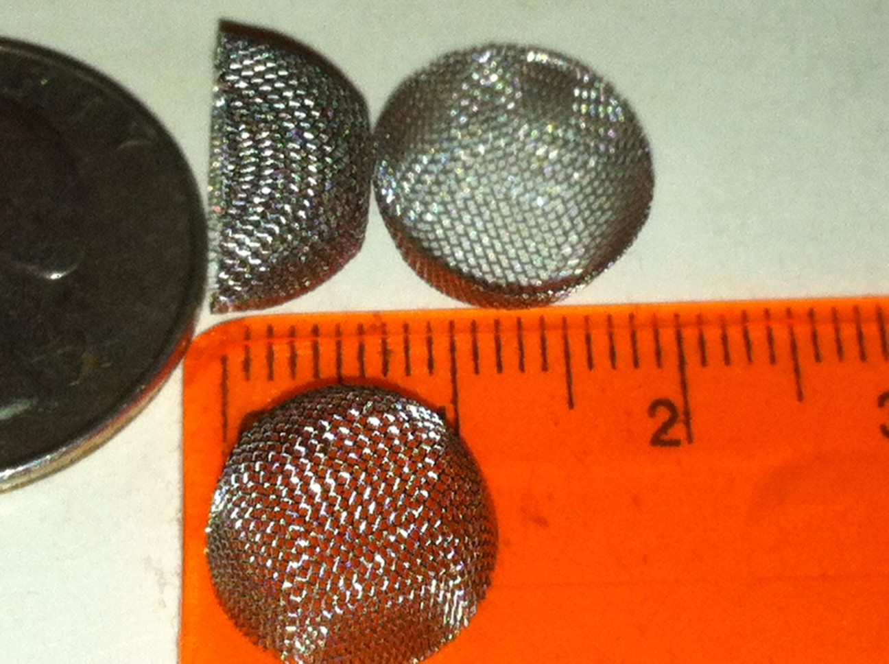 5x Tobacco Pipe Screens Stainless Round Basket Mold Bowl Cup 6mmx12mm 1/4″x1/2″