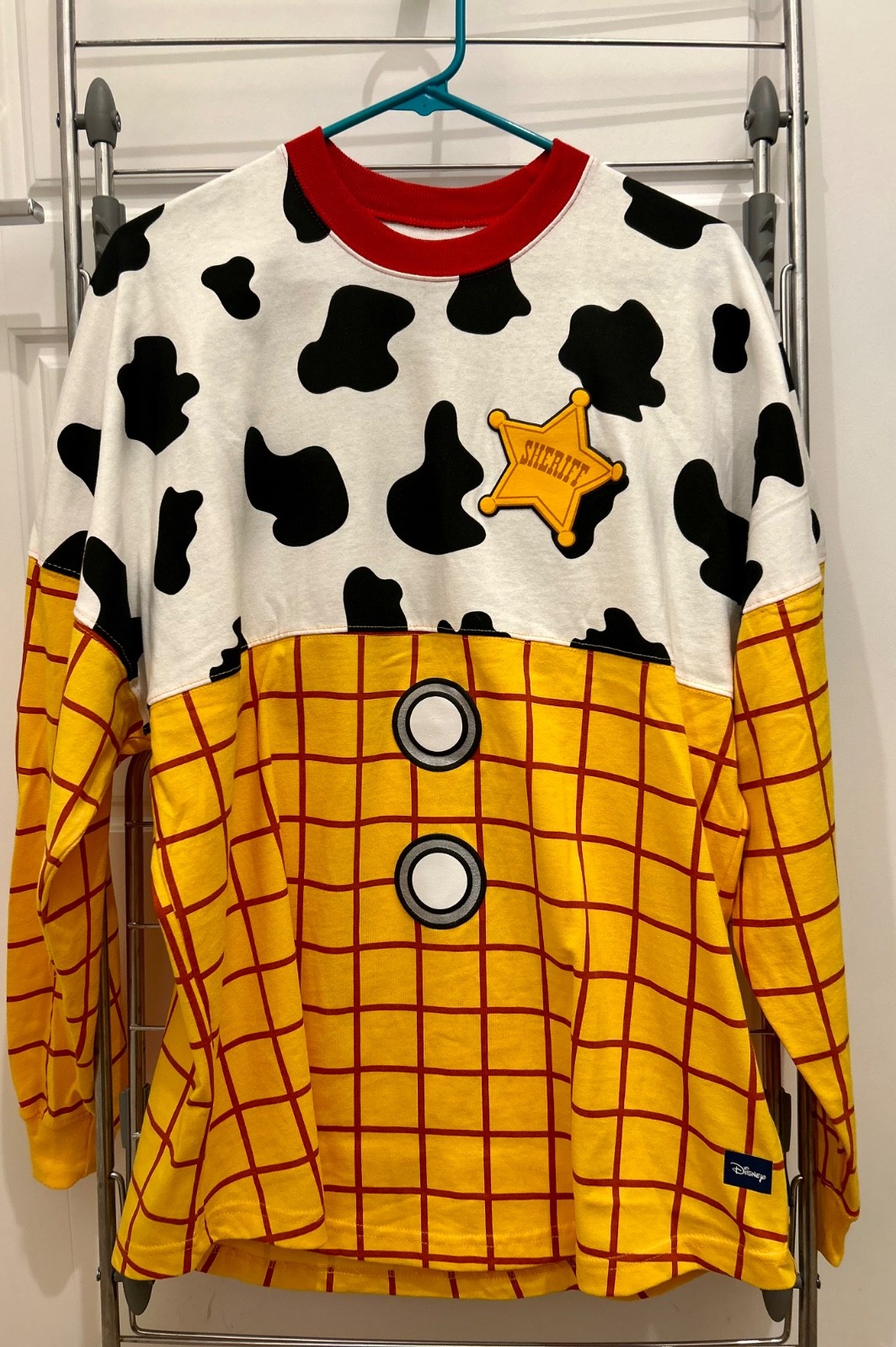 NWT Disney Parks Toy Story Woody Spirit Jersey Adults Size Small