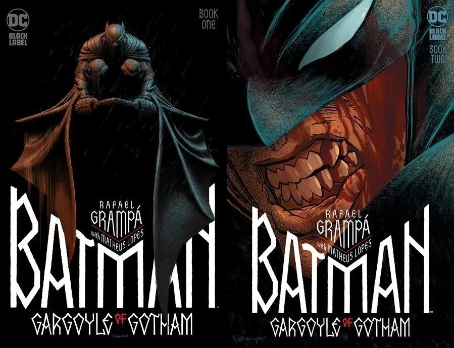 BATMAN GARGOYLE OF GOTHAM 1 & 2 CVR A NM SET GRAMPA DC BLACK LABEL