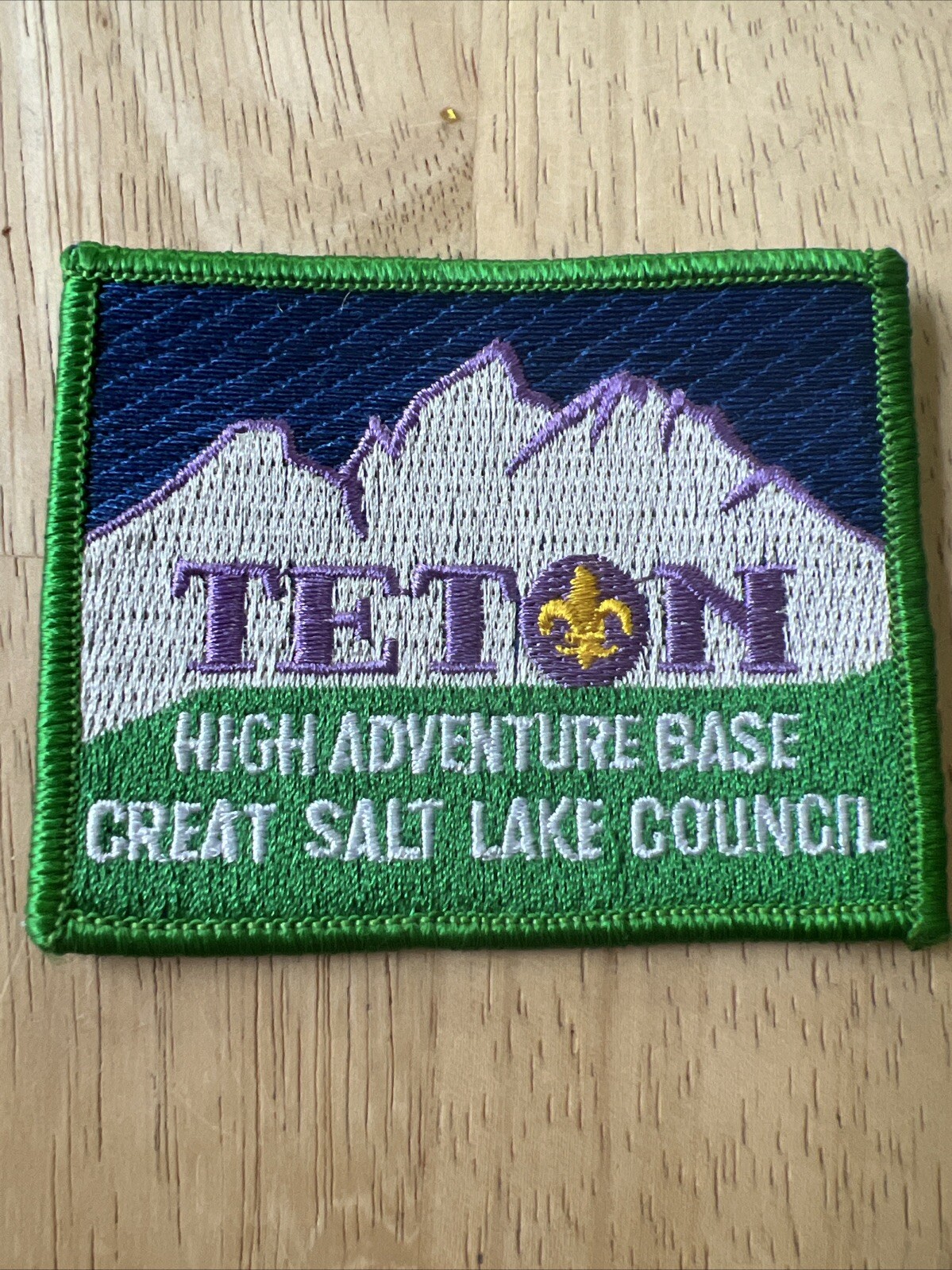BSA Great Salt Lake Council Teton High Adventure Base Patch