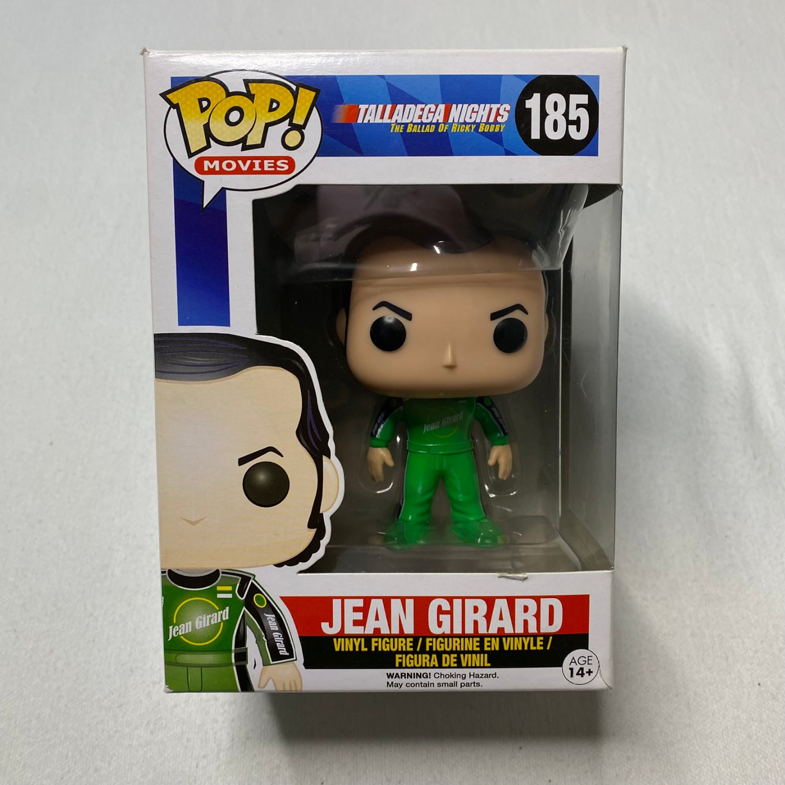 Funko Pop! 2015 Movies Talladega Nights Jean Girard 185 Vinyl Figure Collectible