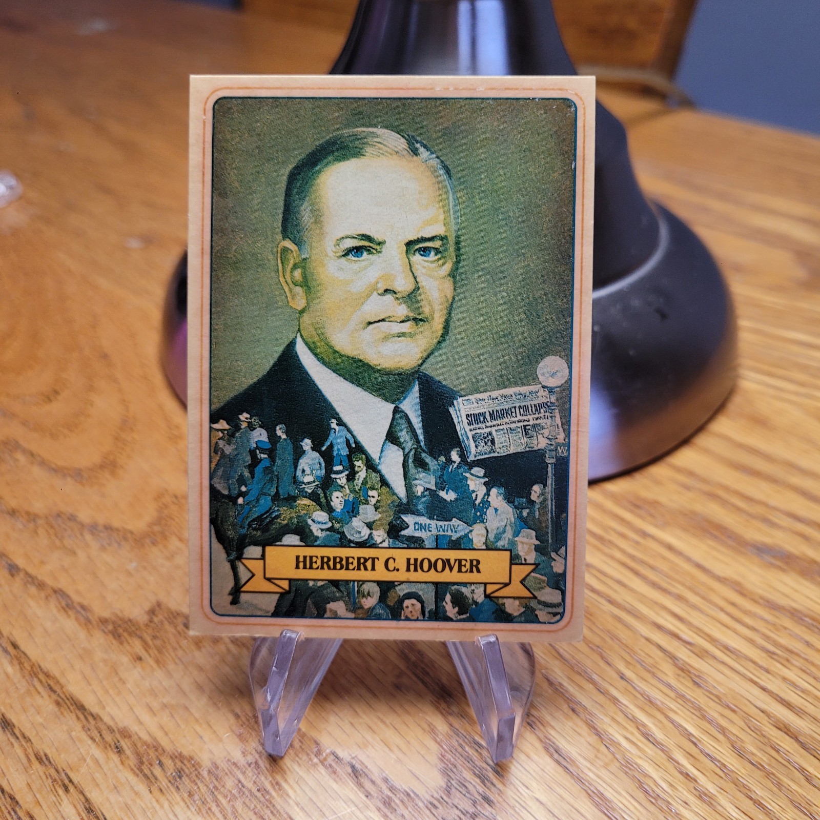 1984 Campbell Taggert Know The Presidents #30 Herbert Hoover