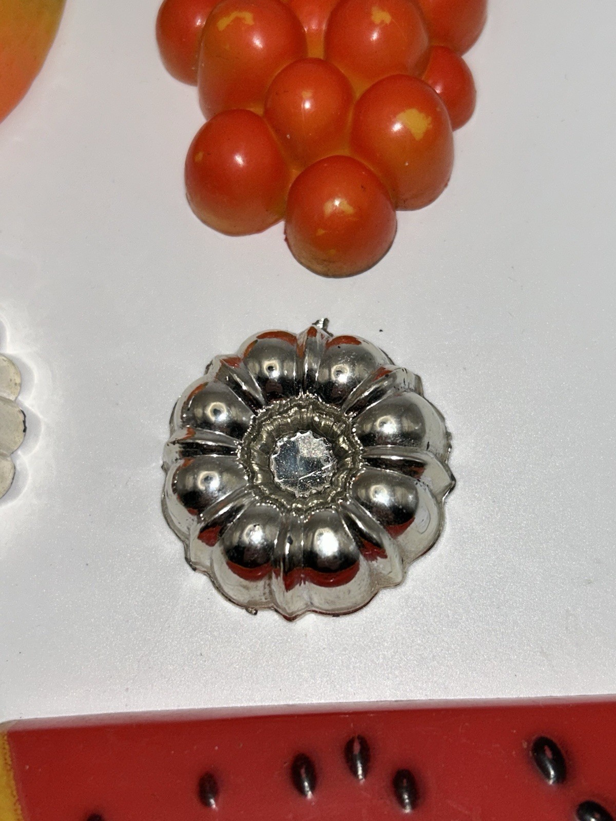 Vintage Kitchen Refrigerator Magnets Large Fruit Arjon Pans Chef Lot Of (9)