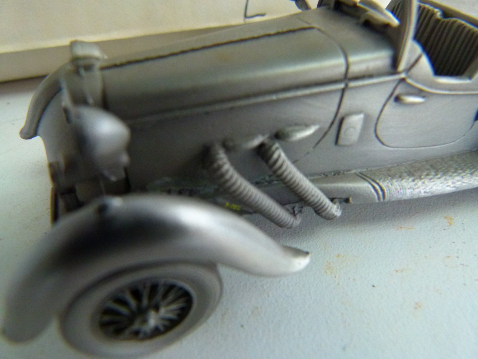 Danbury Mint 1937 Lagonda Rapide Solid Pewter Collector Car Made in England