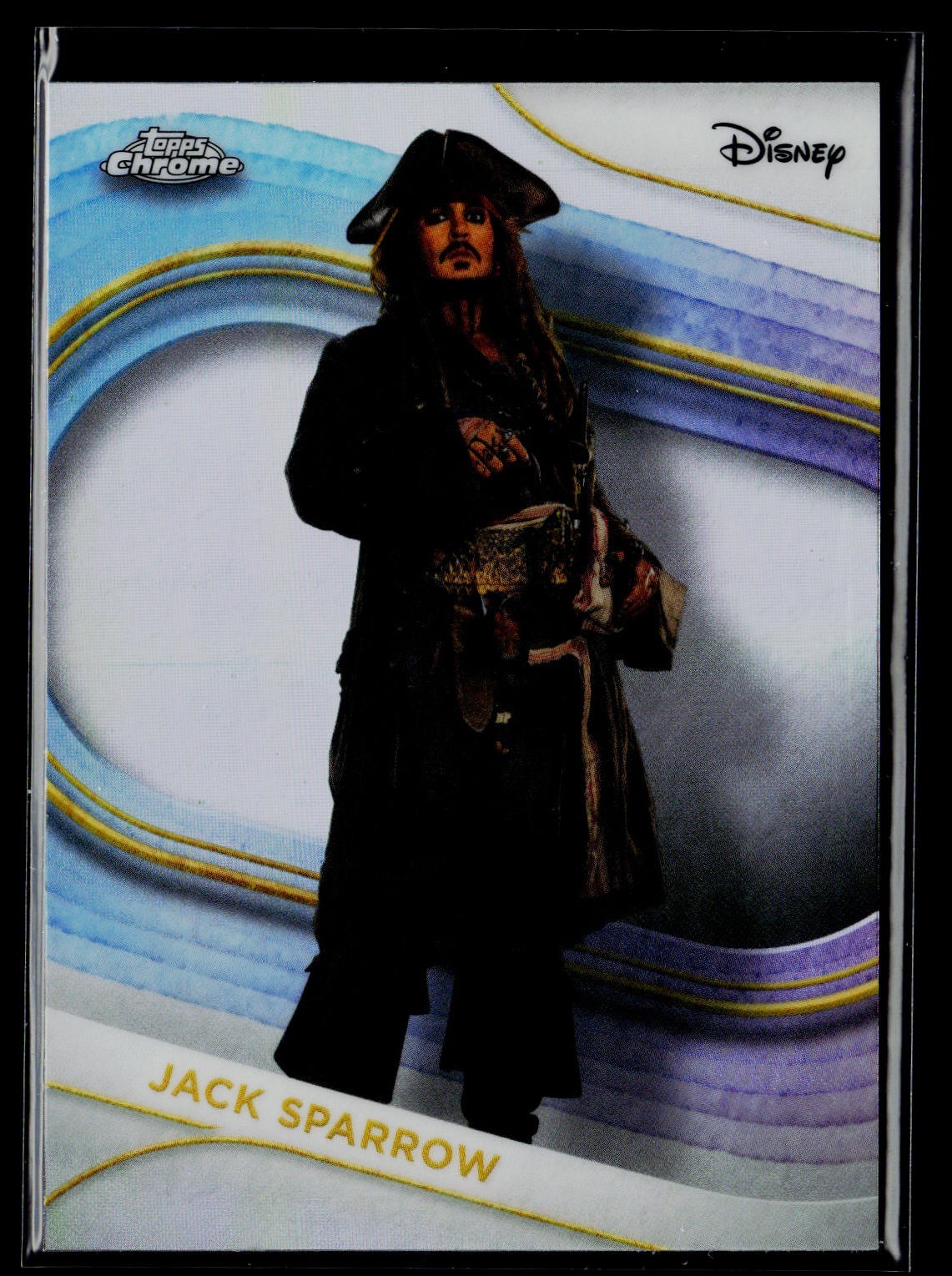 2025 Topps Chrome Disney #3 Jack Sparrow Refractor