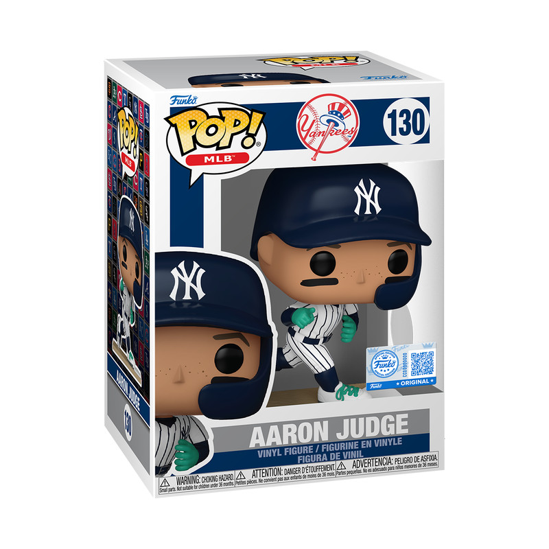 Funko POP! Aaron Judge MLB New York Yankees Exclusive Figure 130 + Protector