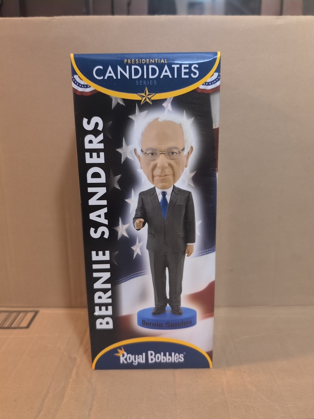 Bernie Sanders Royal Bobbles Presidential Candidate Limited Edition Bobblehead