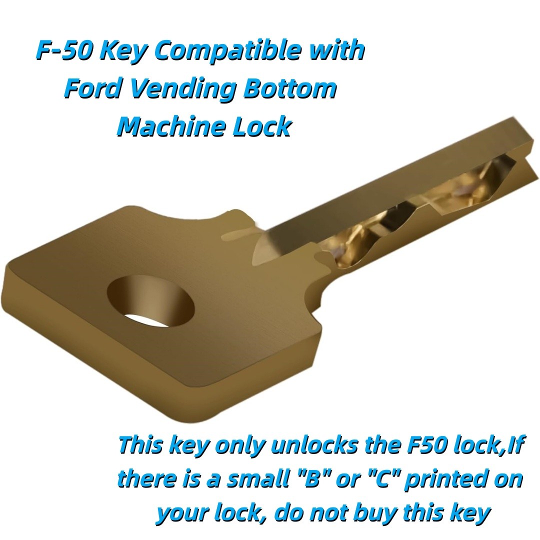 F-50 Key For Ford Vending Bottom Machine Lock 1PCS Shipping from the USA