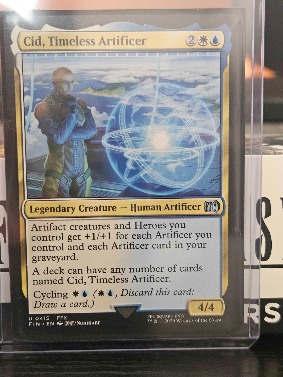 MTG Final Fantasy Cid, Timeless Artificer (V.9)