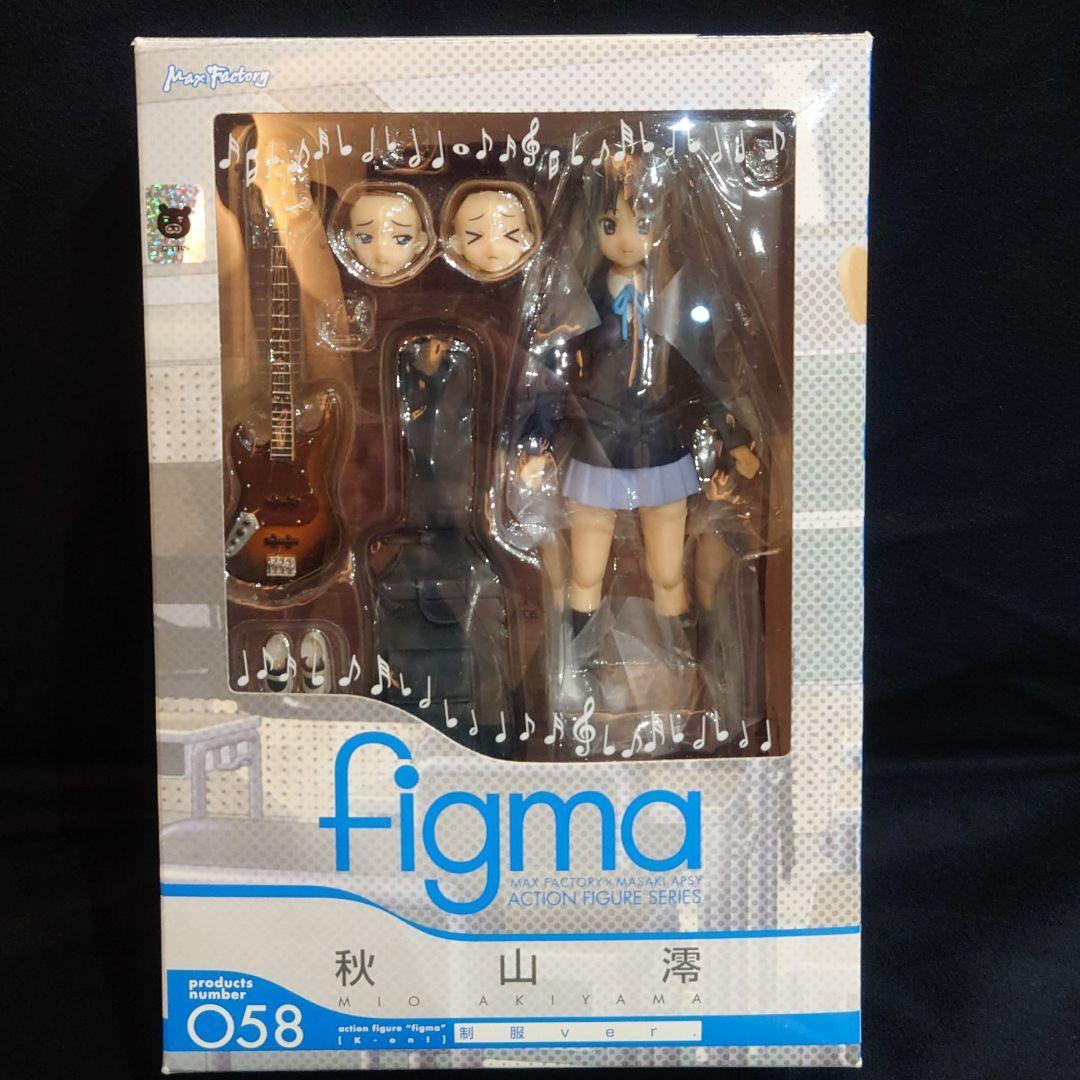 figma Mio Akiyama Uniform ver. Action Figure #058 K-ON! Max Factory