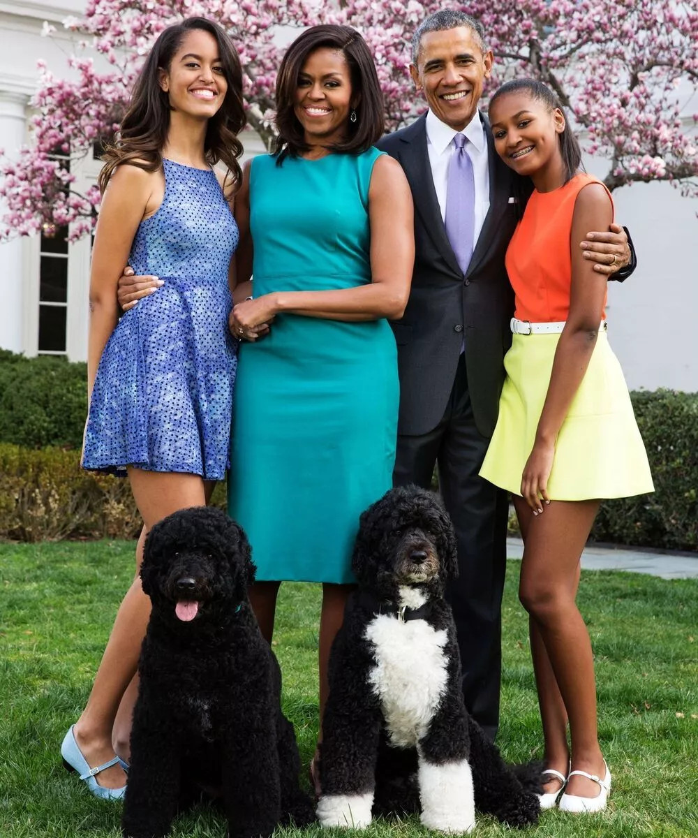 Obama Family Portrait 4×6 Picture Celebrity Print