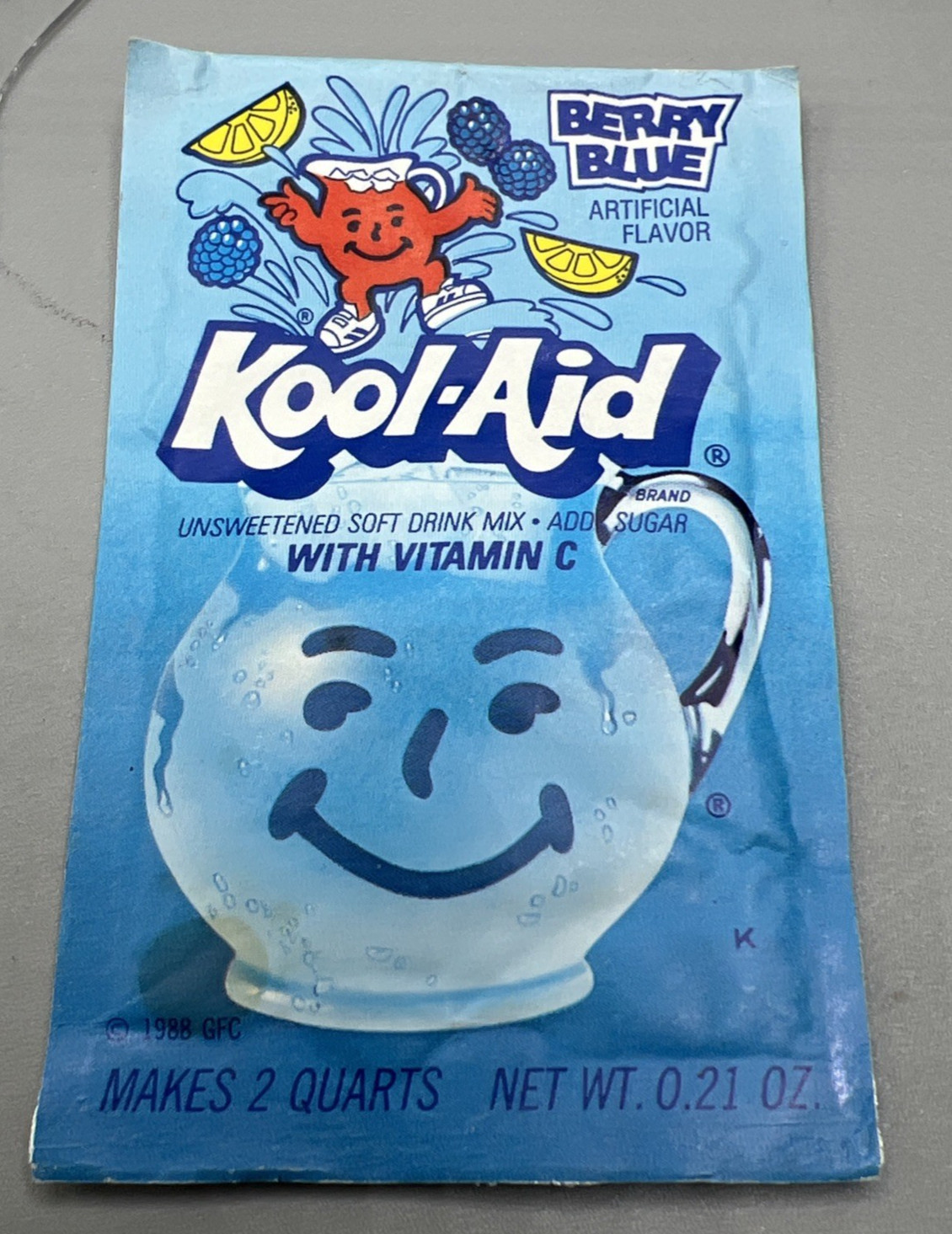 VintageUnopened Kool-Aid Packets Berry Blue Tropical Punch Lemonade Grape