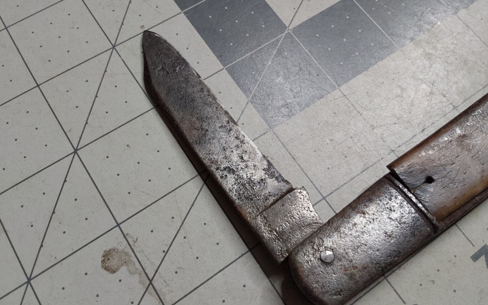 Large Winchester Barlow Style Single Blade Folding Knife PARTS