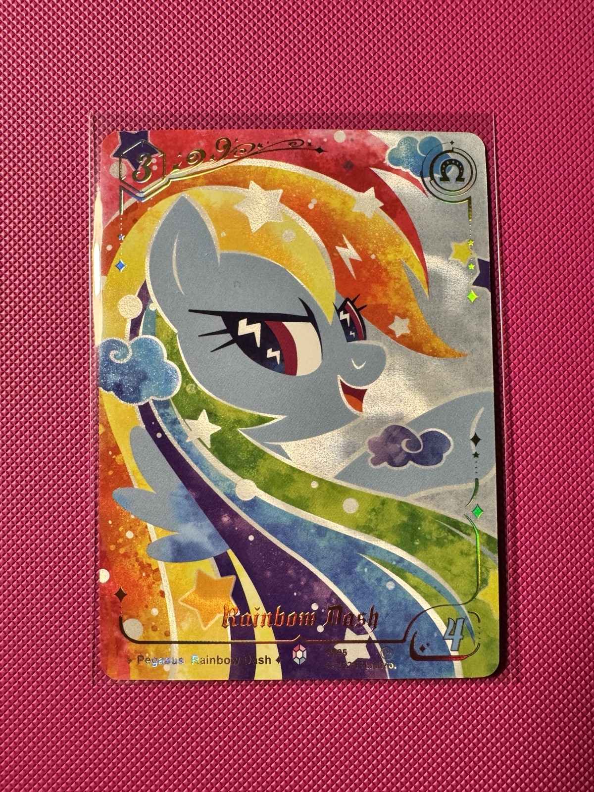Kayou My Little Pony Rainbow Dash Promo Card English 1st Edition