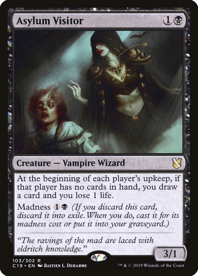 Asylum Visitor [Commander 2019] Magic MTG