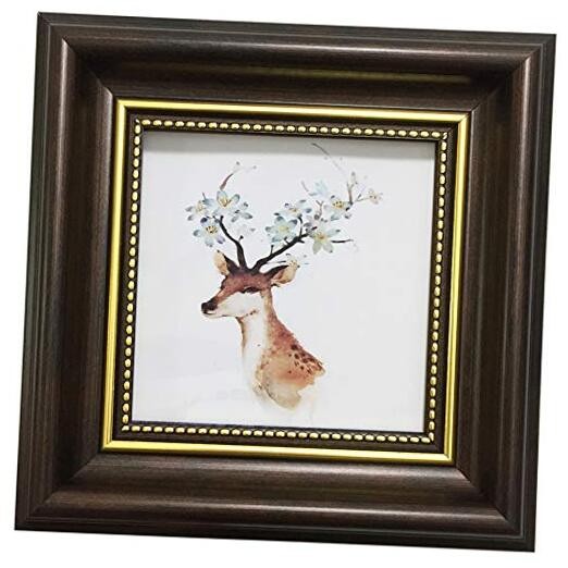 Picture Frames 3.5×3.5 Brown Square The Front Opening Windows size